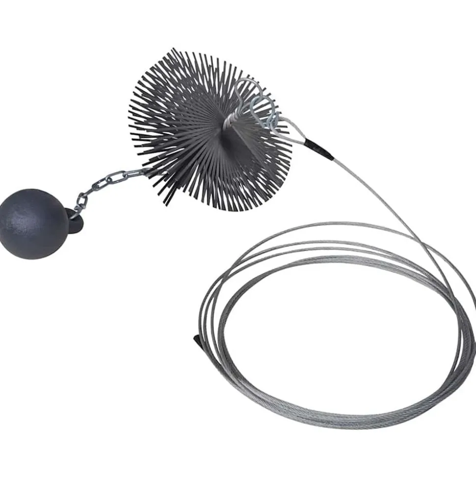 Brosse ronde pour cheminée Dia. 15 cm