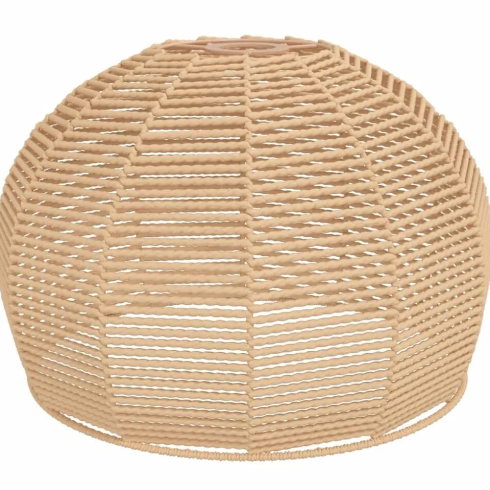 vidaXL Abat-jour de plafonnier Ø36x26 cm fer et papier