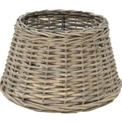 vidaXL Abat-jour Osier 38 x 23 cm Naturel