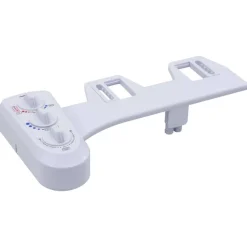 vidaXL Accessoire siège toilette et eau chaude et froide à double buse