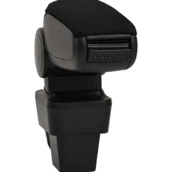 vidaXL Accoudoir de voiture noir 13x34x(33-46) cm ABS