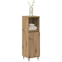 vidaXL Armoire à chaussures chêne artisanal bois d'ingénierie