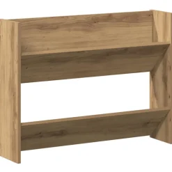 vidaXL Armoire à chaussures murale chêne artisanal bois d'ingénierie