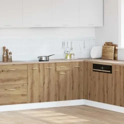 vidaXL Armoire à tiroirs "Lyon" Chêne artisanal 30 x 46 x 81,5 cm Bois d'ingénierie