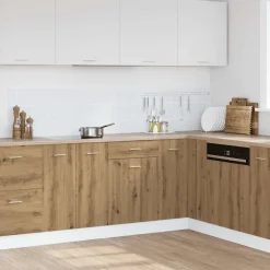 vidaXL Armoire à tiroirs "Lyon" Chêne artisanal 50 x 46 x 81,5 cm Bois d'ingénierie