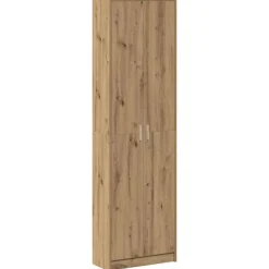 vidaXL Armoire Chêne artisanal 55 x 25 x 189 cm Bois d'ingénierie