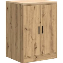 vidaXL Armoire de rangement de garage chêne artisanal bois de pin
