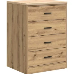 vidaXL Armoire de rangement de garage chêne artisanal bois de pin