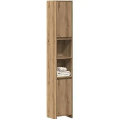 vidaXL Armoire de salle de bain chêne artisanal 30x30x183,5 cm