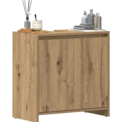 vidaXL Armoire lavabo de salle de bain chêne artisanal 60x33x60 cm