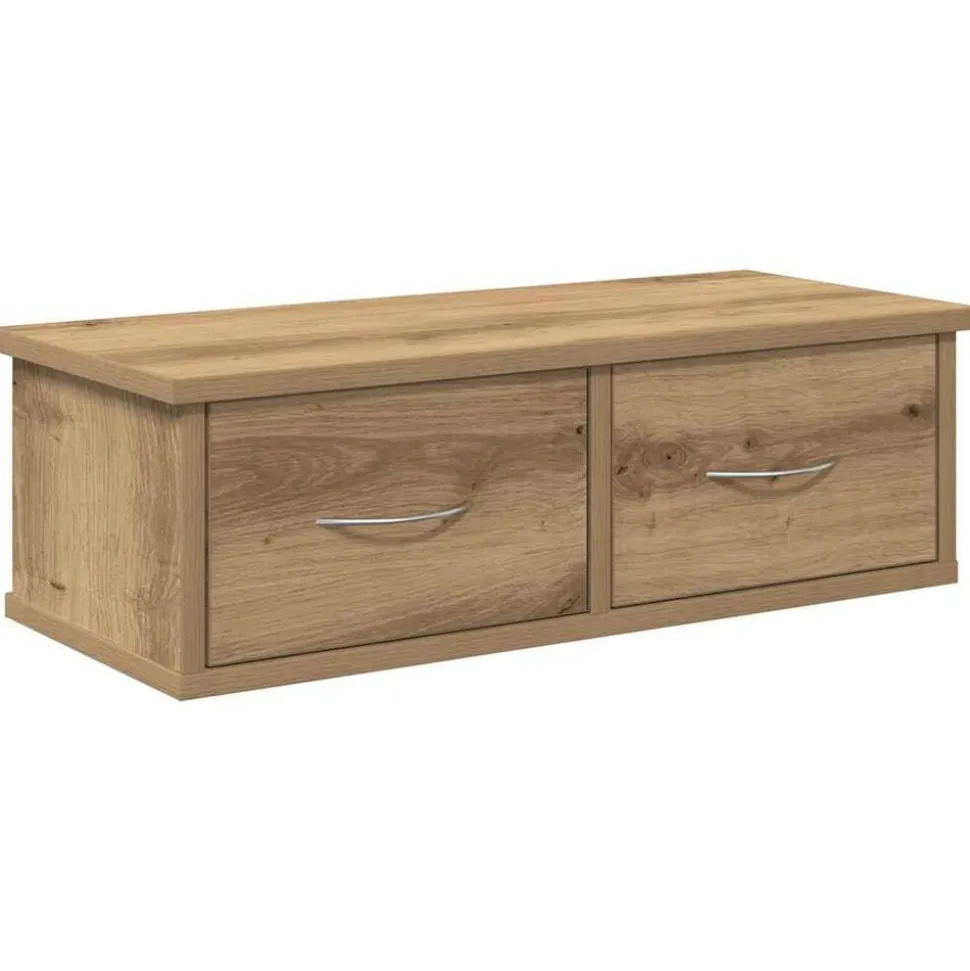 vidaXL Armoire murale chêne artisanal 60x26x18,5 cm bois d'ingénierie