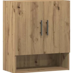 vidaXL Armoire murale chêne artisanal 60x31x70 cm bois d'ingénierie