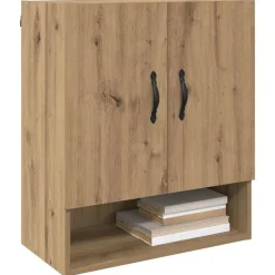 vidaXL Armoire Murale Montage mural Chêne artisanal 60 x 31 x 70 cm