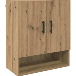 vidaXL Armoire Murale Montage mural Chêne artisanal 60 x 31 x 70 cm