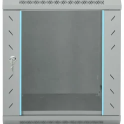 vidaXL Armoire réseau avec stockage Gris 53 x 60 x 60 cm Acier
