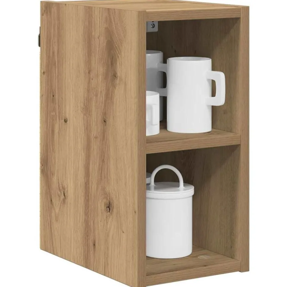 vidaXL Armoire suspendue Chêne artisanal 20 x 29,5 x 40 cm