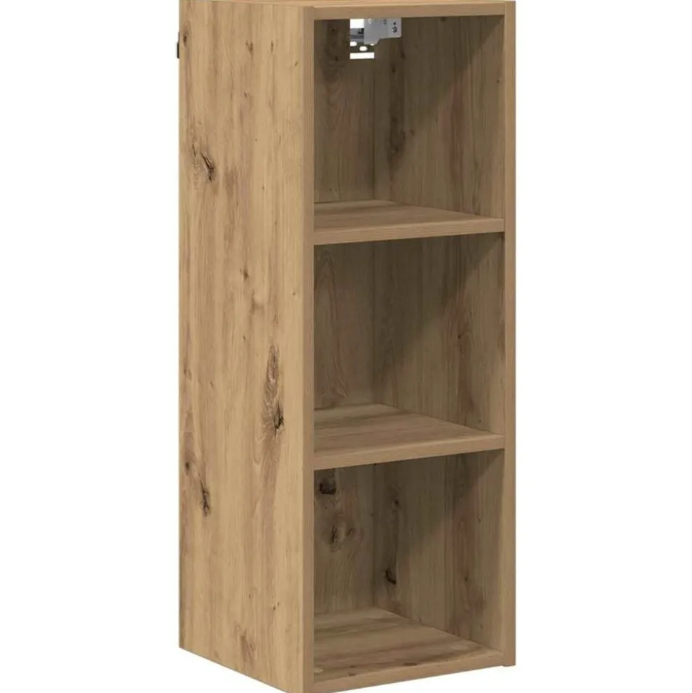 vidaXL Armoire suspendue Chêne artisanal 30 x 29,5 x 80 cm