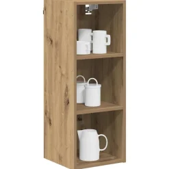 vidaXL Armoire suspendue Chêne artisanal 30 x 29,5 x 80 cm