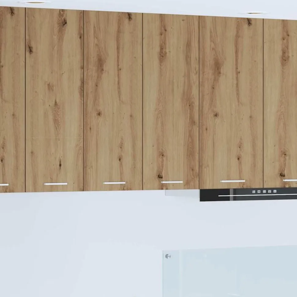 vidaXL Armoire suspendue avec stockage Chêne artisanal 60 x 31 x 80 cm