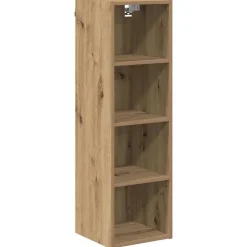 vidaXL Armoire suspendue Chêne artisanal 30 x 29,5 x 100 cm