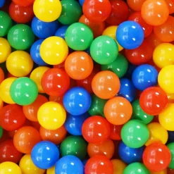 vidaXL Balles de jeu 250 pcs multicolore