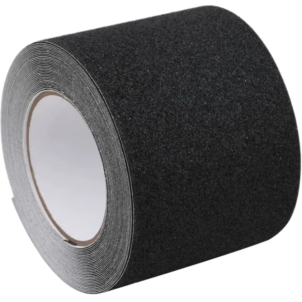 vidaXL Bande antidérapante Noir 0,1x10 m PVC