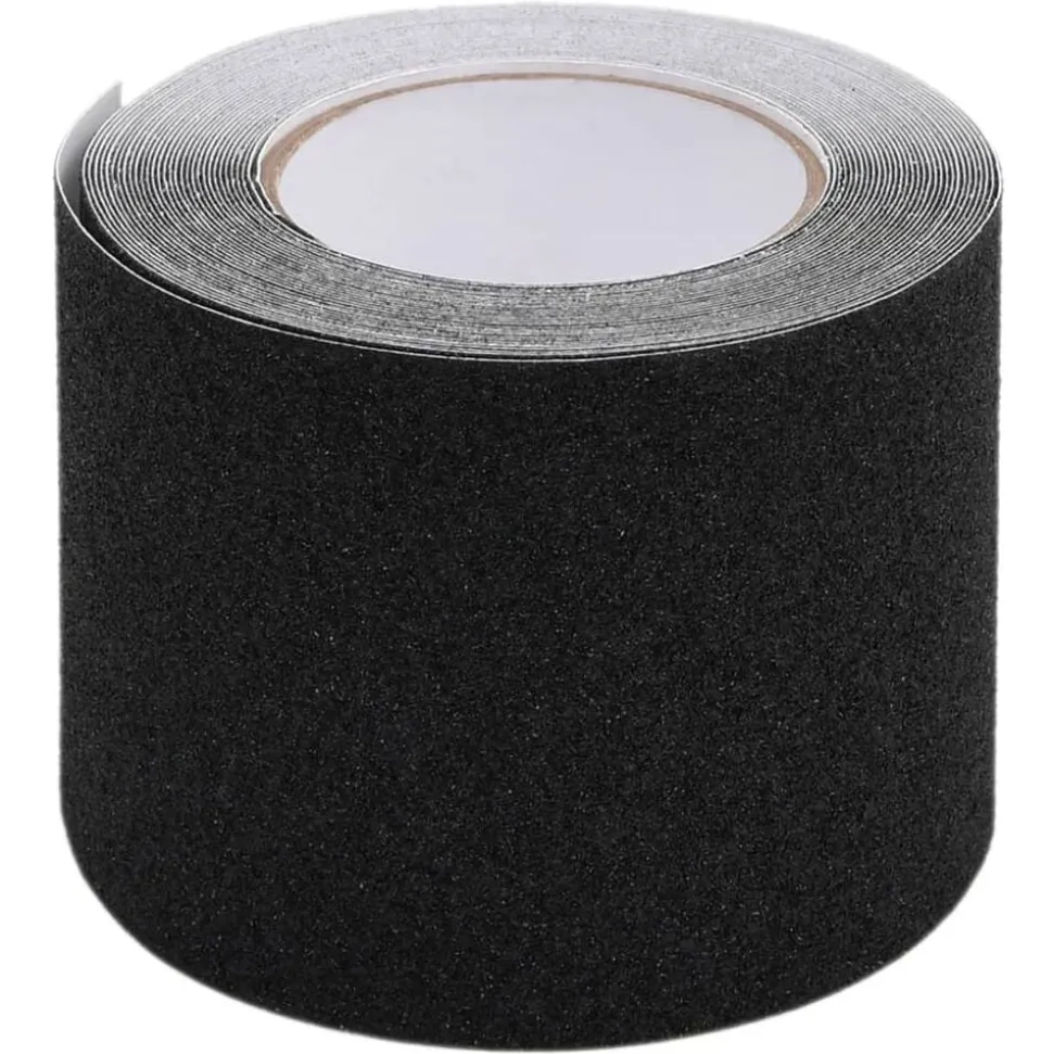 vidaXL Bande antidérapante Noir 0,1x10 m PVC
