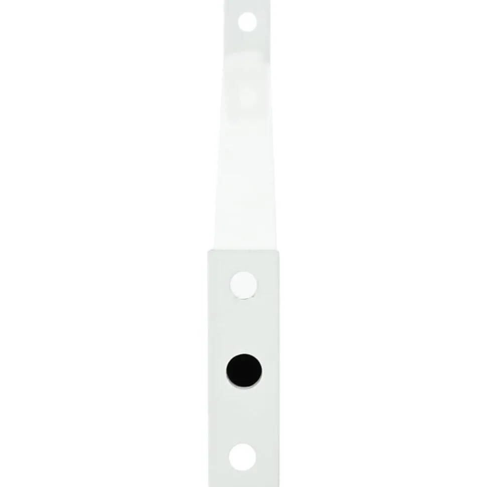 vidaXL Barre de sécurité de fenêtre réglable Blanc 710 -1200 mm Acier