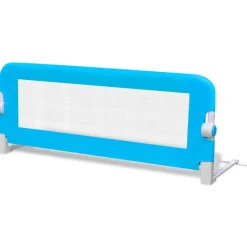 vidaXL Barrière de lit pour enfants 102x42 cm Bleu