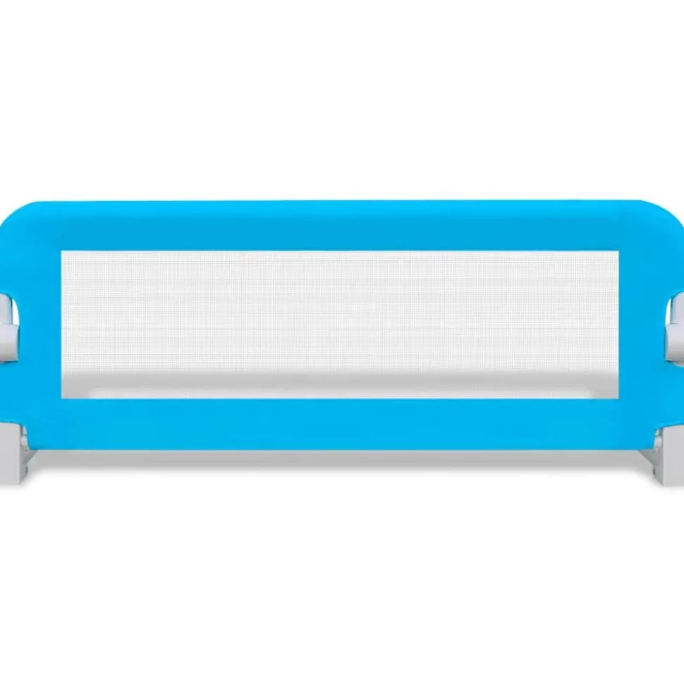 vidaXL Barrière de lit pour enfants 102x42 cm Bleu