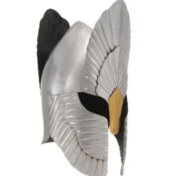 vidaXL Casque de chevalier médiéval pour GN Argenté Acier