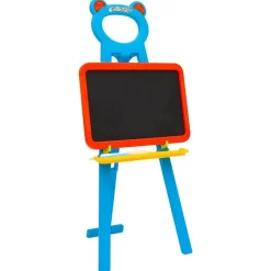 vidaXL Chevalet 2 en 1 pour enfants avec tableau noir et tableau blanc