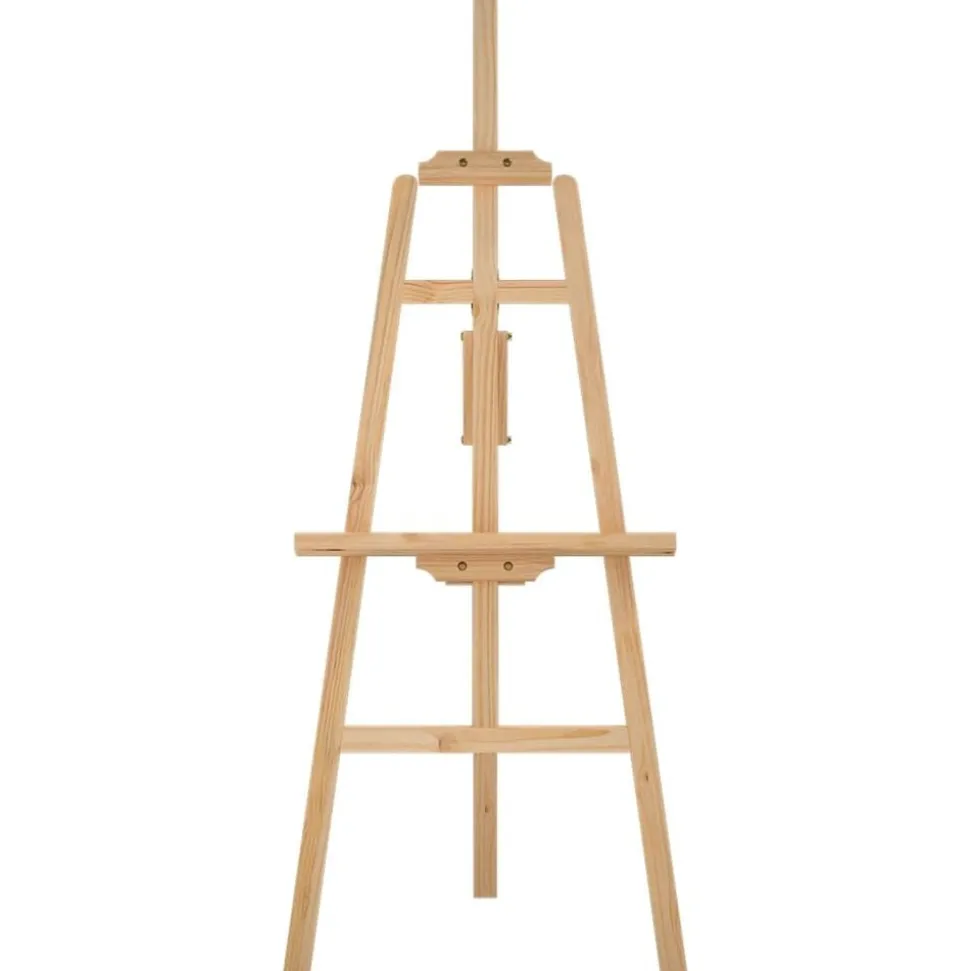 vidaXL Chevalet 53,5x95x127 cm bois de pin massif