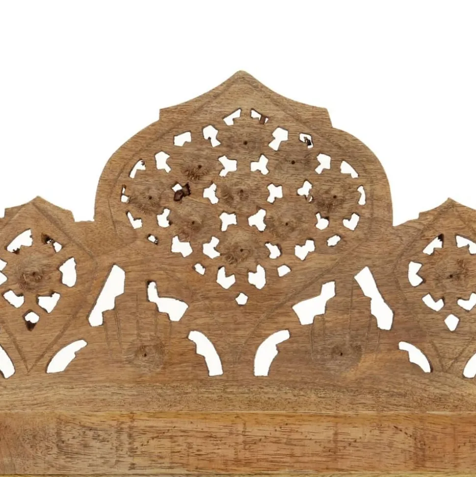 vidaXL Cloison de séparation 3 panneaux 120x165 cm Bois de manguier