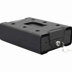 vidaXL Coffre de voiture avec verrouillage Noir 22 x 16 x 7 cm Acier