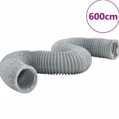 vidaXL Conduit d'échappement PVC 6 m Ø10 cm