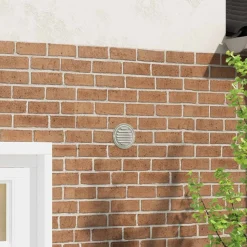 vidaXL Couvre-vent Air 4 pcs Argent 80 mm Acier inoxydable