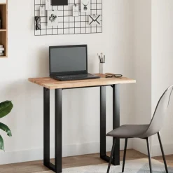 vidaXL Dessus de bureau fini à l'huile 80x50x2 cm bois d'acacia massif