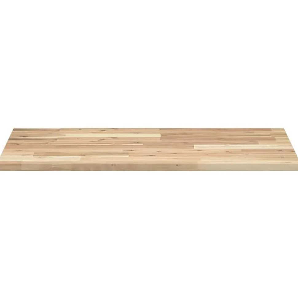 vidaXL Dessus de bureau non traité 80x50x2 cm bois d'acacia massif