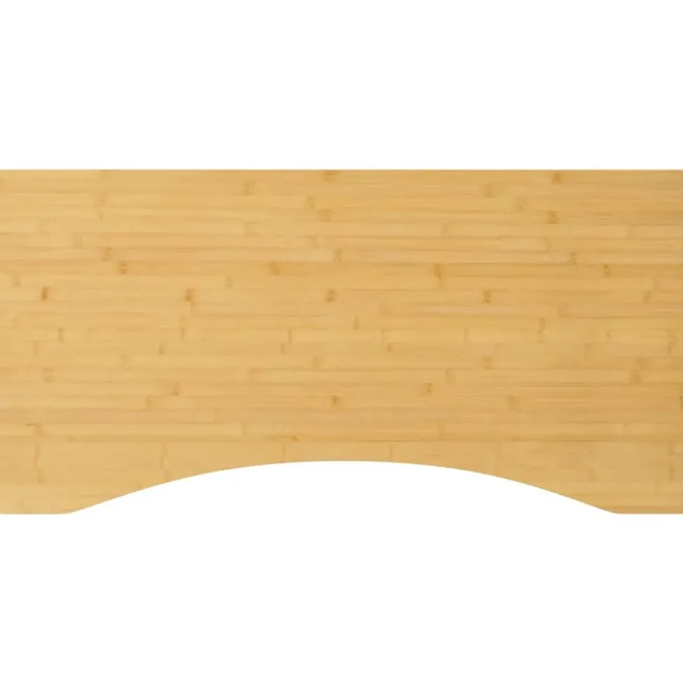 vidaXL Dessus de bureau 110x55x4 cm bambou