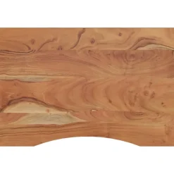 vidaXL Dessus de bureau 100x60x2,5 cm rectangulaire bois massif acacia