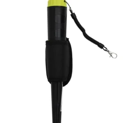 vidaXL Détecteur de métaux pinpointer avec écran LCD noir et jaune