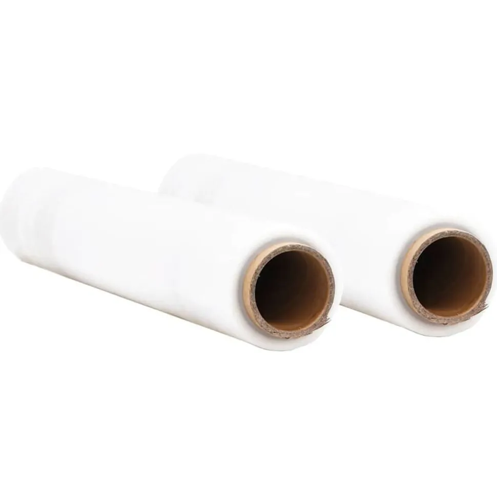 vidaXL Film étirable 2 pcs transparent 17 μm 50 cm x 150 m