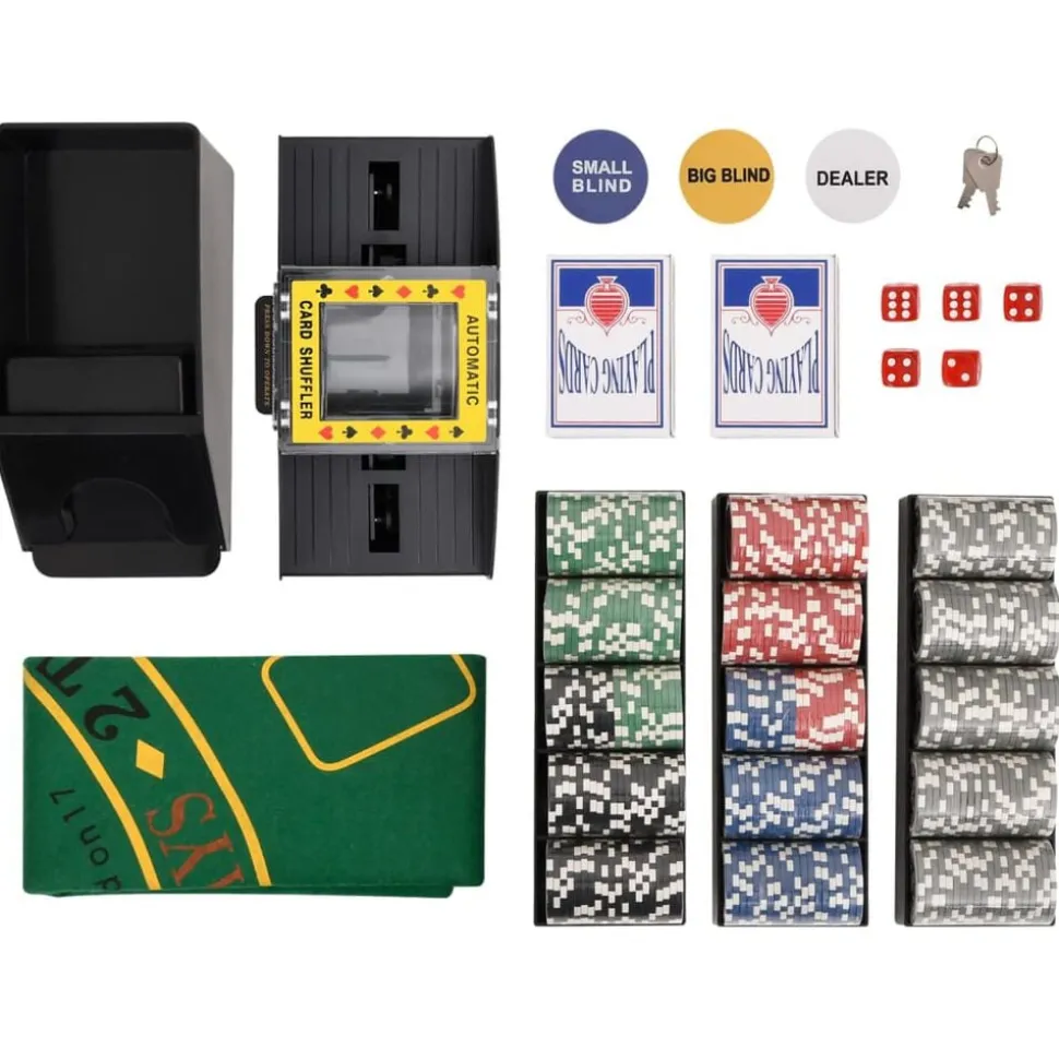 vidaXL Jeu de jetons de poker 300 pcs 11,5 g