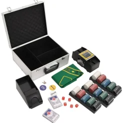 vidaXL Jeu de jetons de poker 300 pcs 4 g