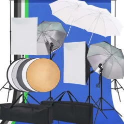 vidaXL Kit d'éclairage de studio photo