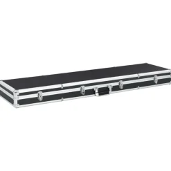 vidaXL Mallette pour arme à feu Noir 134 x 35 x 12 cm Aluminium