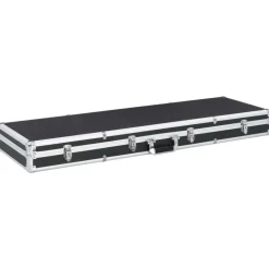 vidaXL Mallette pour arme à feu Noir 118 x 38 x 12 cm Aluminium