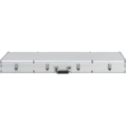 vidaXL Mallette pour arme à feu Argenté 118 x 38 x 12 cm Aluminium