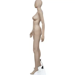 vidaXL Mannequin de vitrine Femme Tête ronde